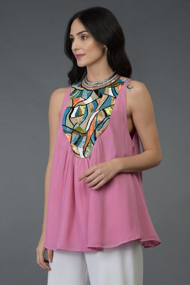 CARNATION BLINK TUNIC TOP